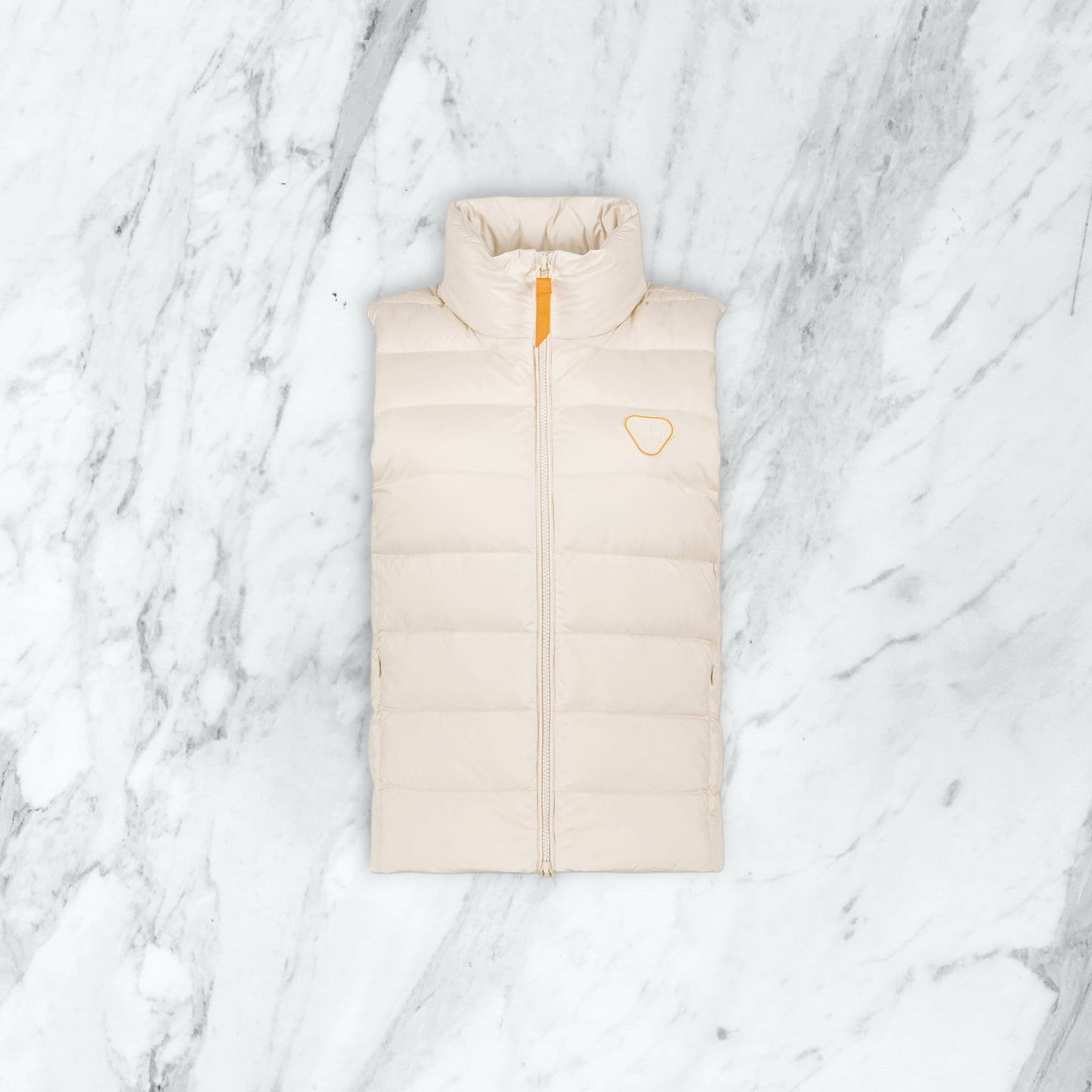 Doudoune sans manche Gertrude - beige