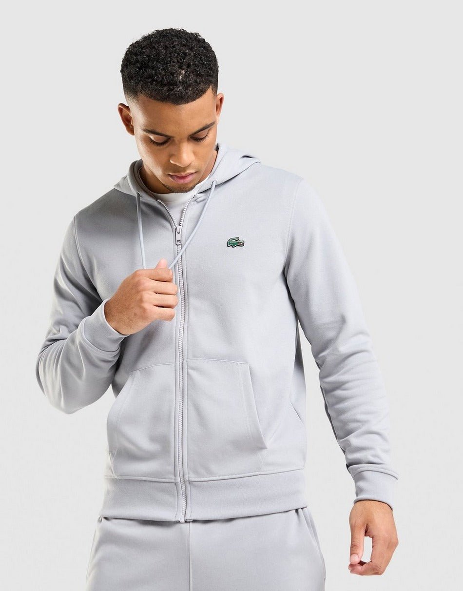 Lacoste Sweat à capuche zippé Double Knit
