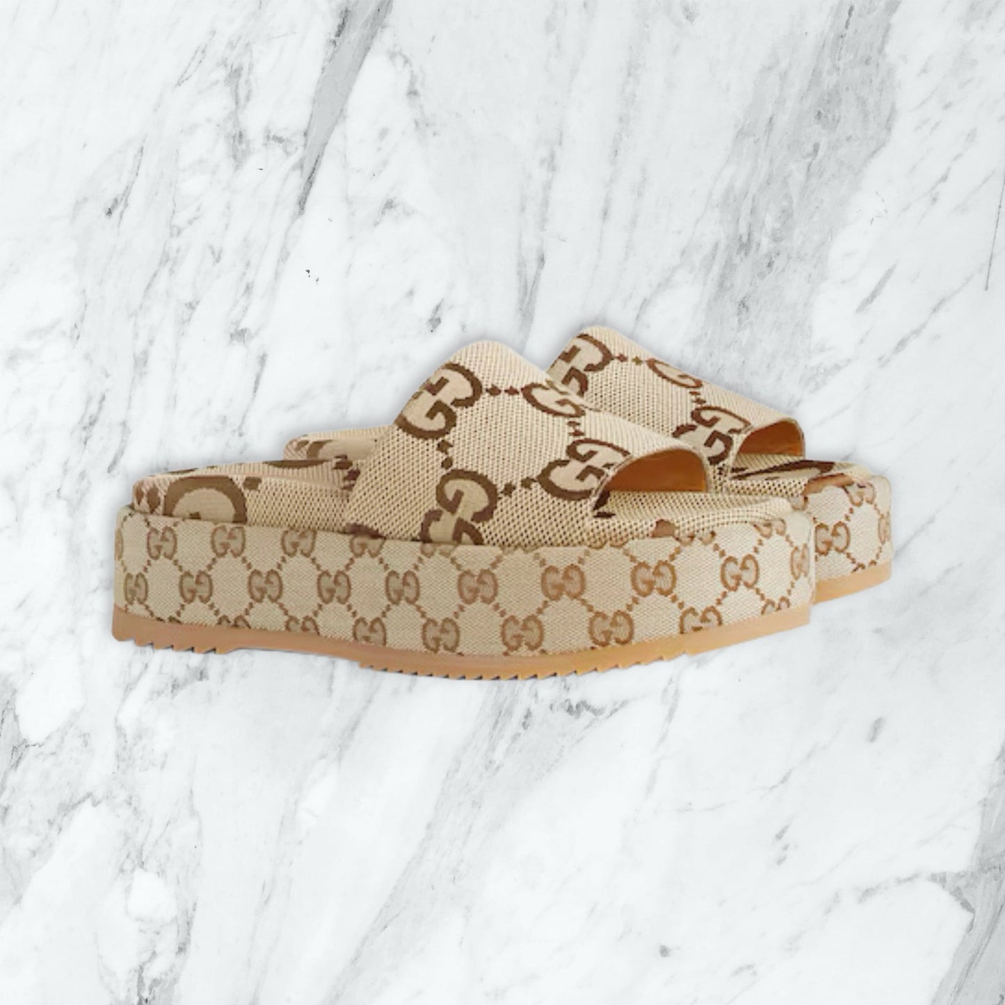 Claquette Gucci - beige