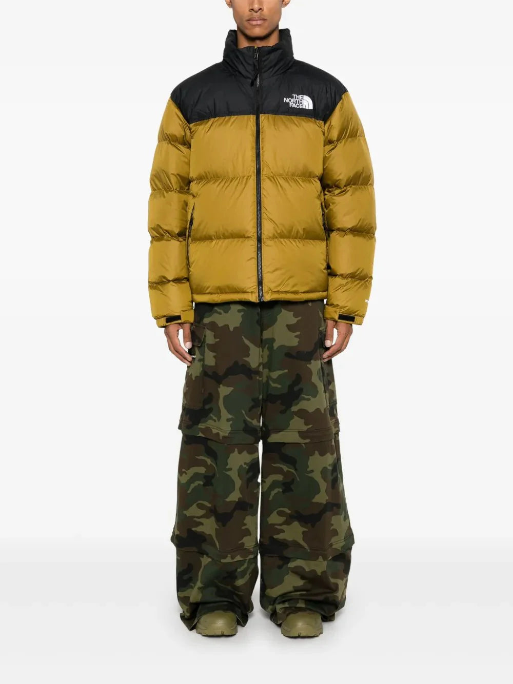 1996 Retro Nuptse jacket Gold