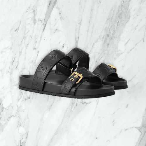 Claquette Louis Vuitton - noir