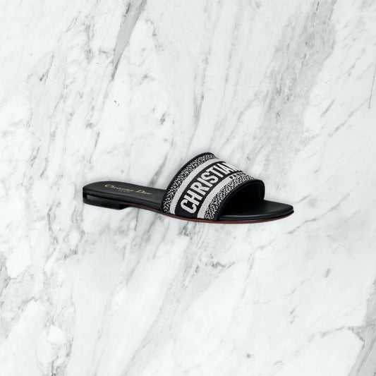 Claquette Dior - noir