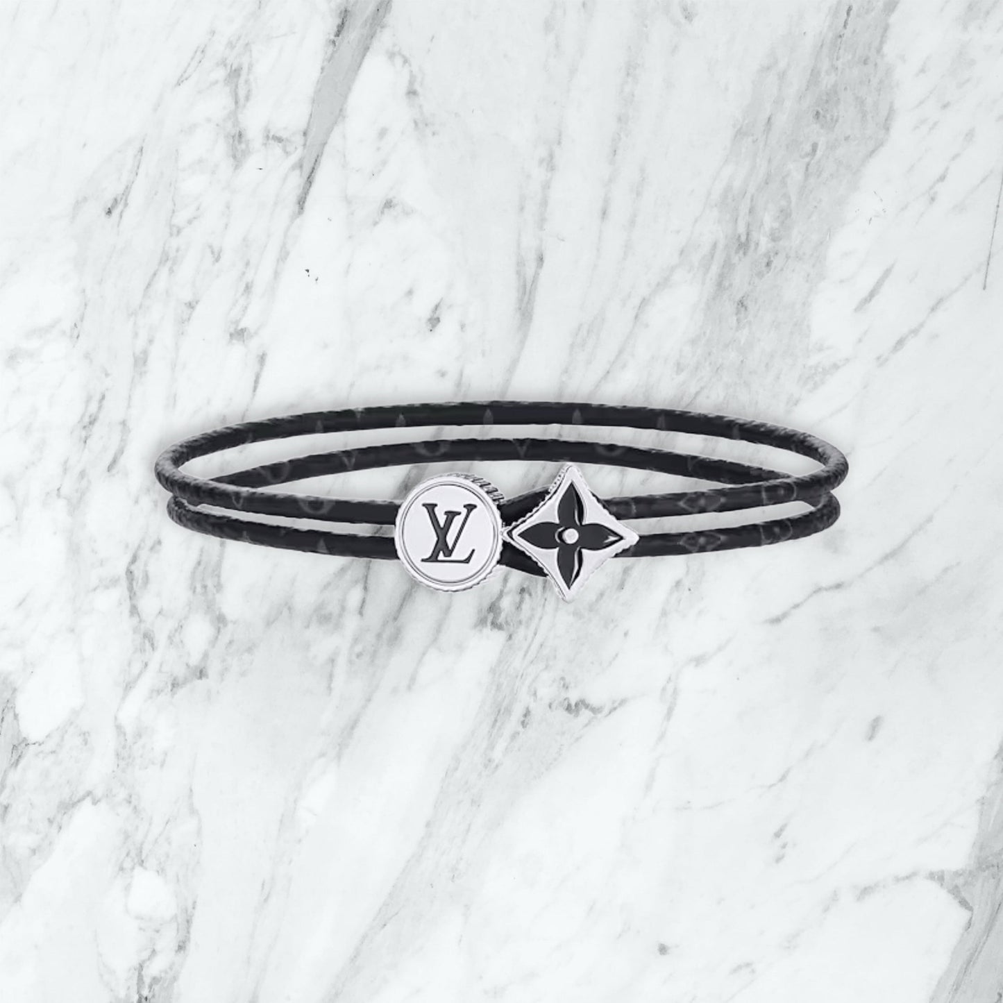 Bracelet Louis Vuitton - noir
