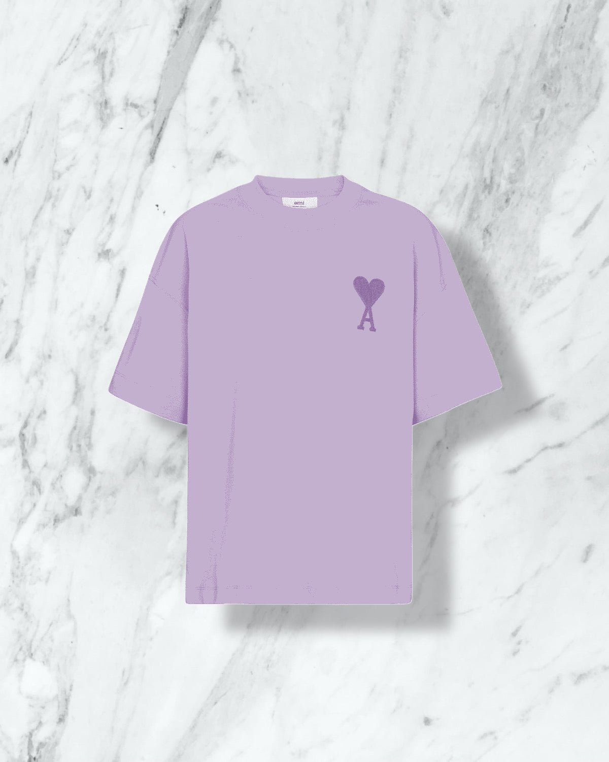 AMI PARIS - T-Shirt Violet