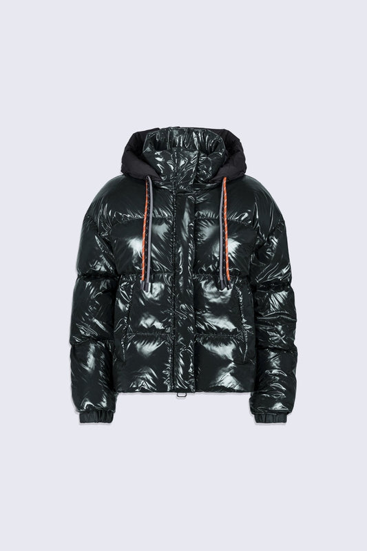 Gertrude Doudoune courte brillante Lili Bright