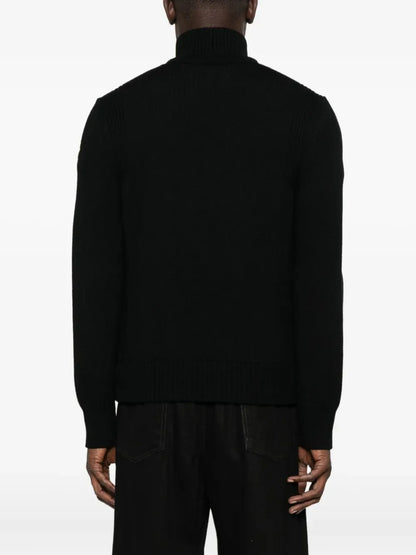 Moncler panelled padded cardigan