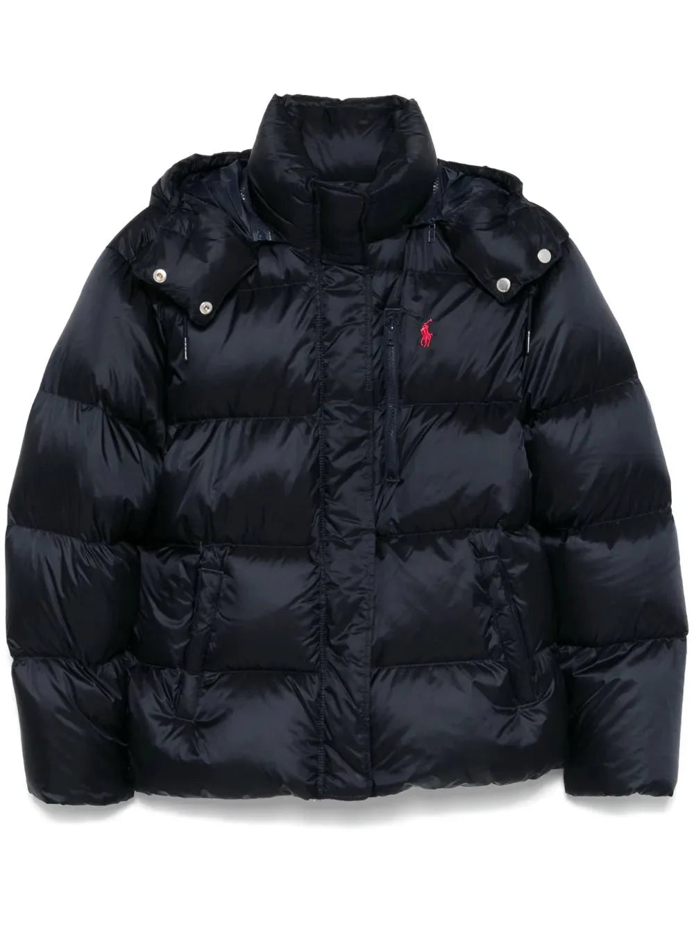 Ralph hooded puffer jacket Bleu Marine