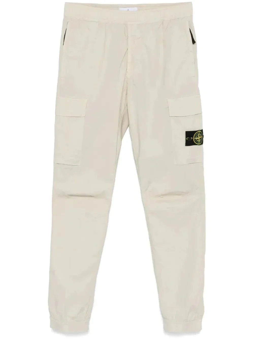 Stone cargo track pants