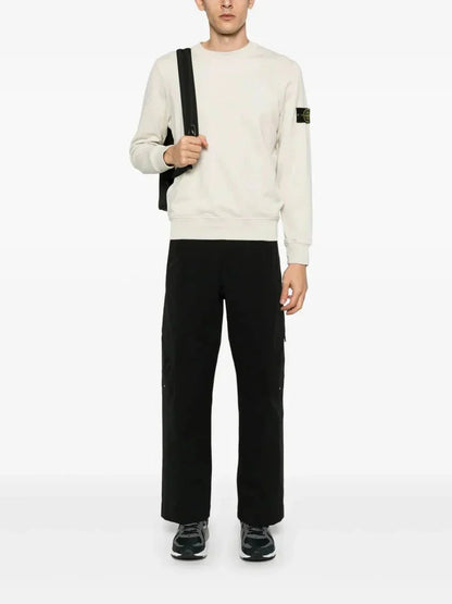 Stone Compass-patch sweatshirt