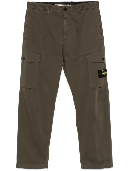 Stone pantalon cargo à patch Compass