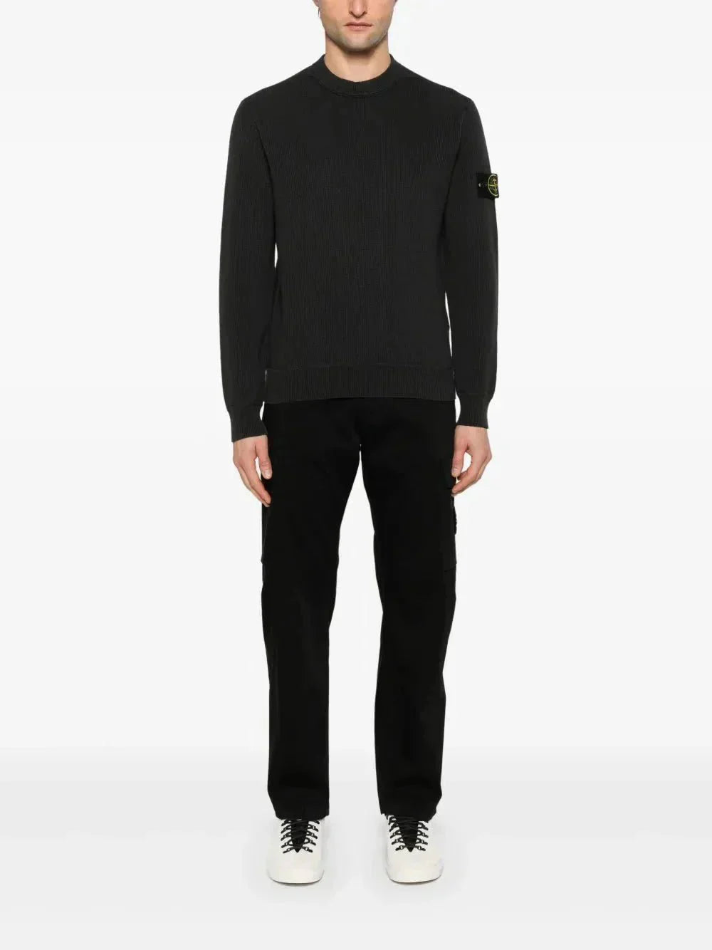 Stone pantalon cargo à patch Compass