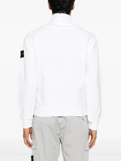 Stone sweat en coton à patch Compass