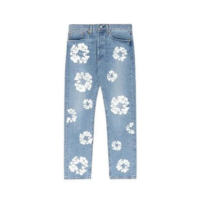 TEARS JEANS BLUE