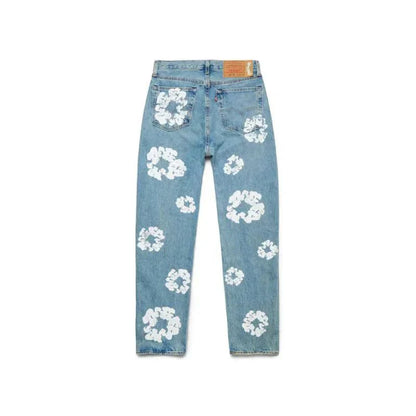 TEARS JEANS BLUE